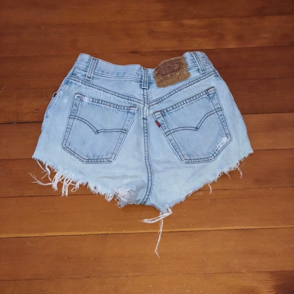 Levi's Pants - Vintage Distressed Levi’s Button Fly Shorts
